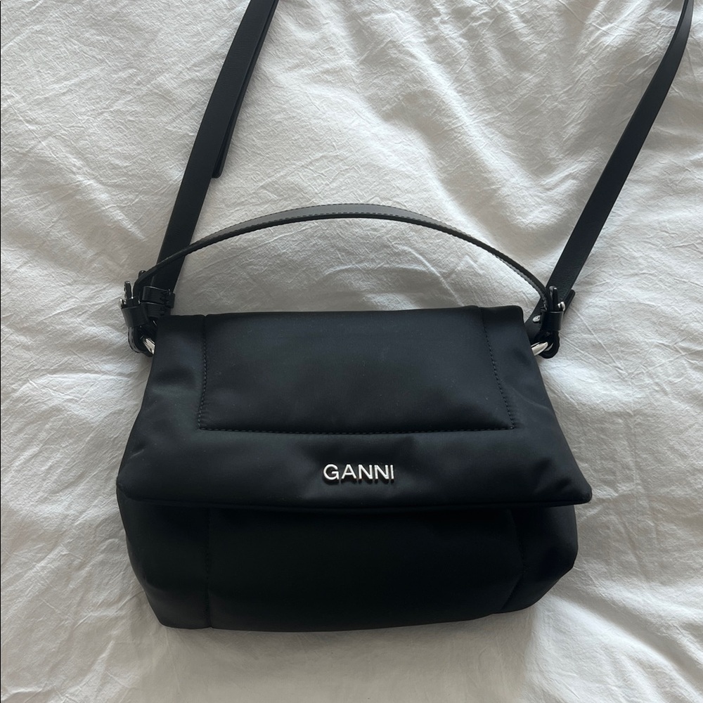 Ganni Black Crossbody Bag